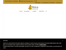 Tablet Screenshot of minervaformazione.org